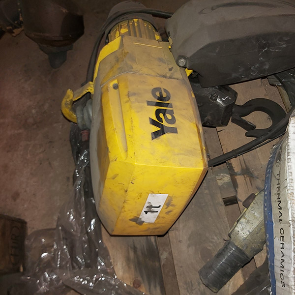 Polipasto eléctrico de cadena Yale