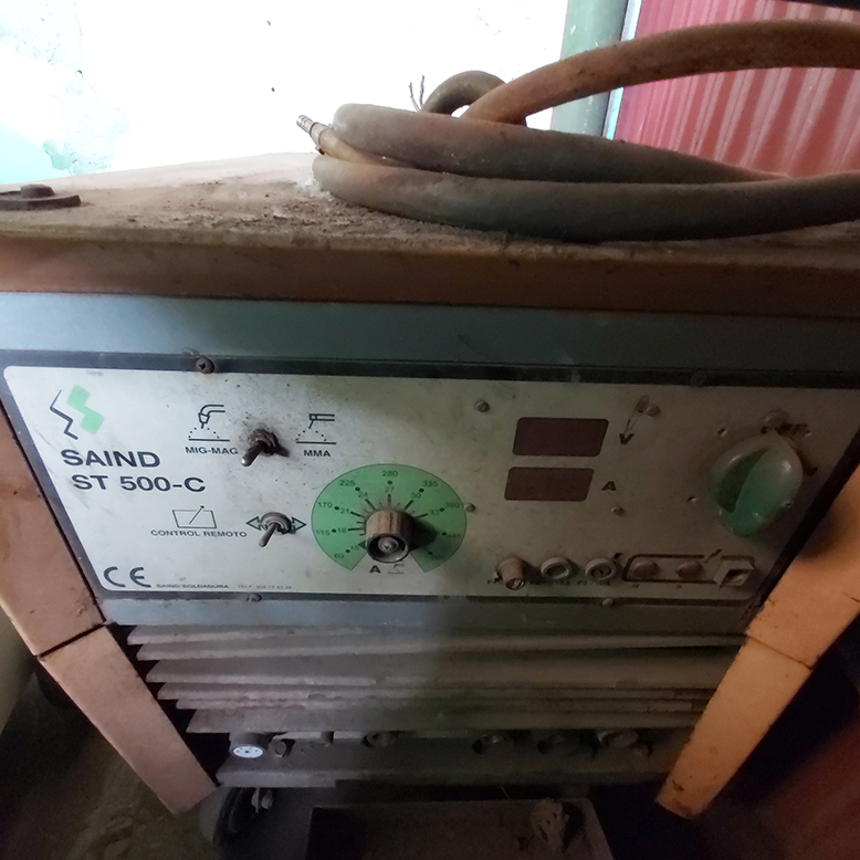 Soldadora para electrodos 500 amperios
